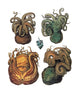 Albertus Seba Octopi 18th Century Poster Print