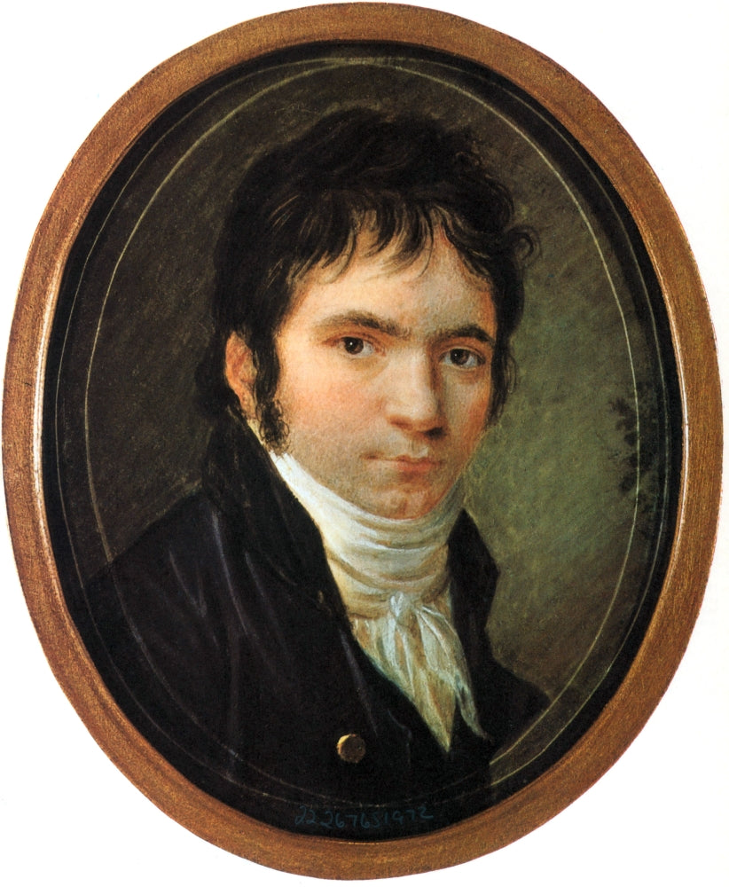 Ludwig van Beethoven poster print, showcasing the iconic German composer.