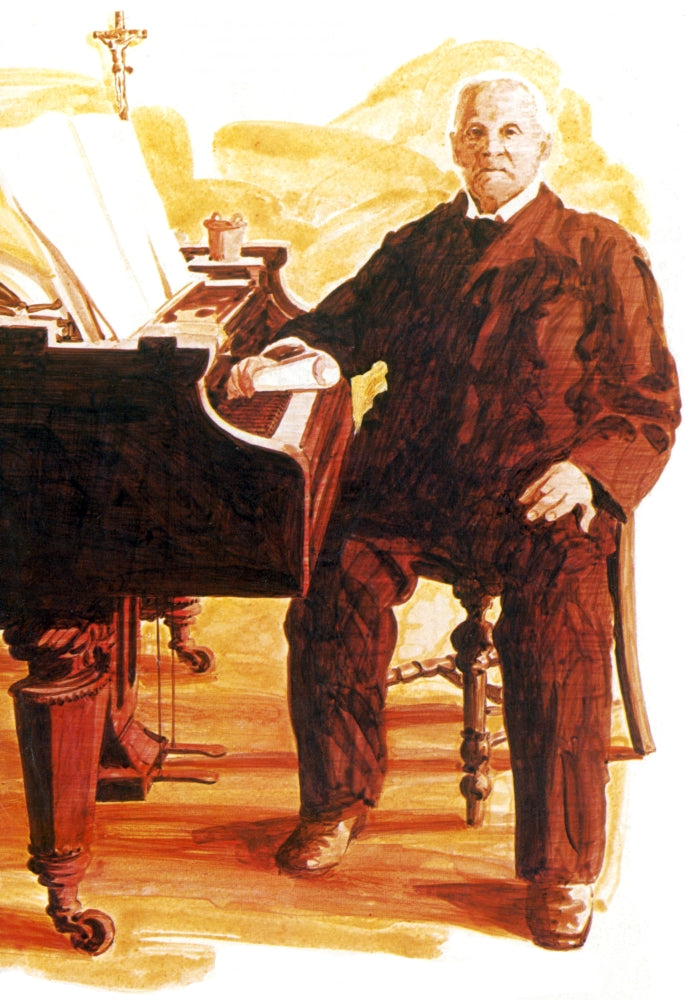 Anton Bruckner Austrian Composer Poster Print by Science Source