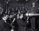 Edward Elgar Recording Session 1914 Poster Print - Vintage Music History