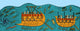 Bireme Sailing Ships 7th Century BC Poster Print showcasing ancient maritime design.