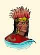 Tenskwatawa Shawnee Indian Prophet Poster Print