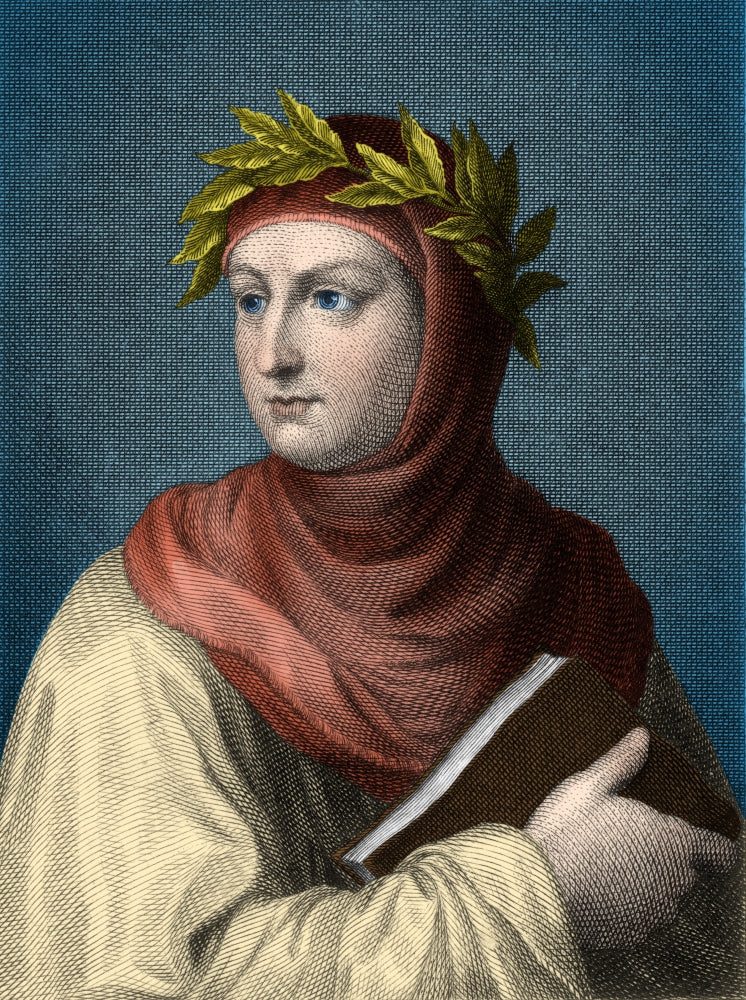 Giovanni Boccaccio Poster Print - Italian Author Artwork