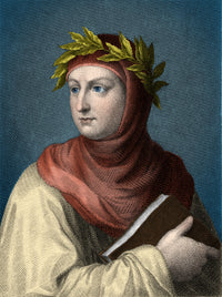Giovanni Boccaccio Poster Print - Italian Author Artwork