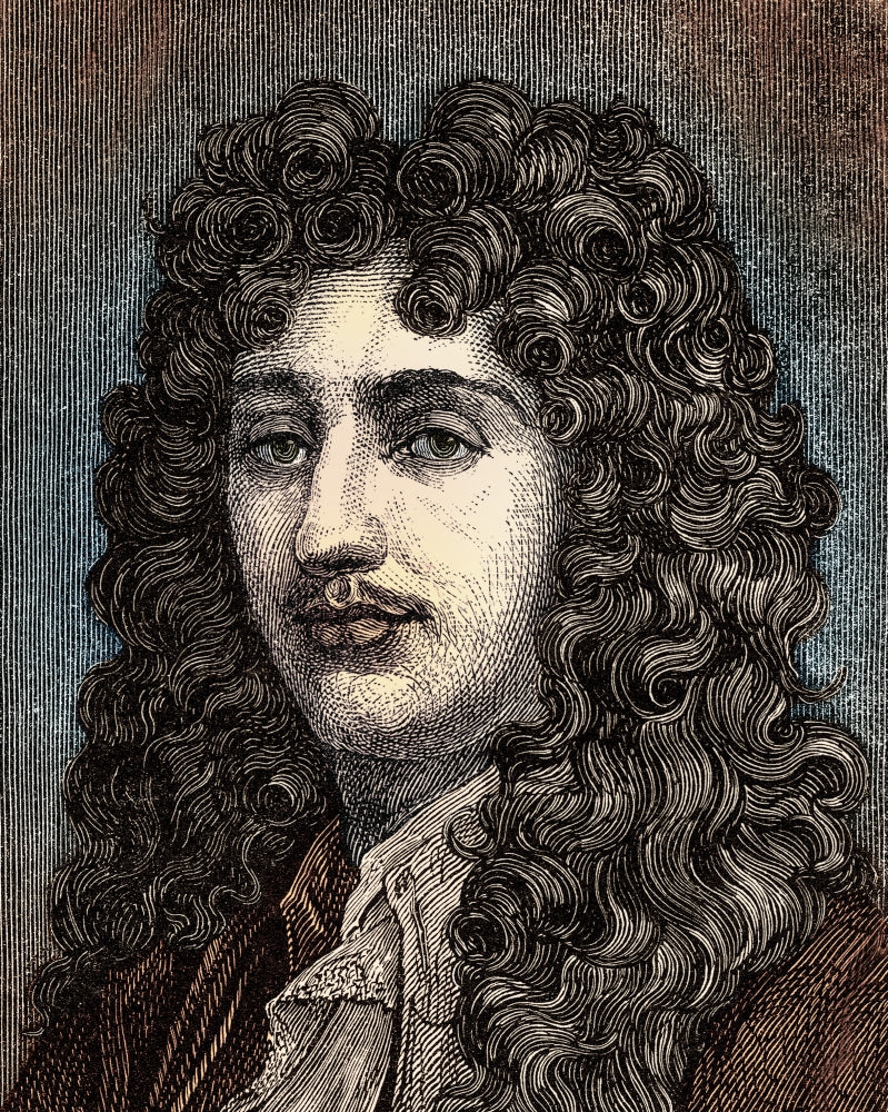 Christiaan Huygens Poster Print - Dutch Mathematician