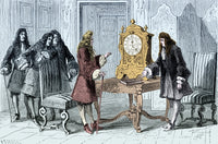 Christiaan Huygens Pendulum Clock Poster Print on premium paper.
