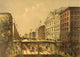 Proposed Arcade Railway, New York, 1868 poster print showcasing vintage railway design.