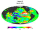 El Niño Sea Surface Height Poster Print showcasing climatic data