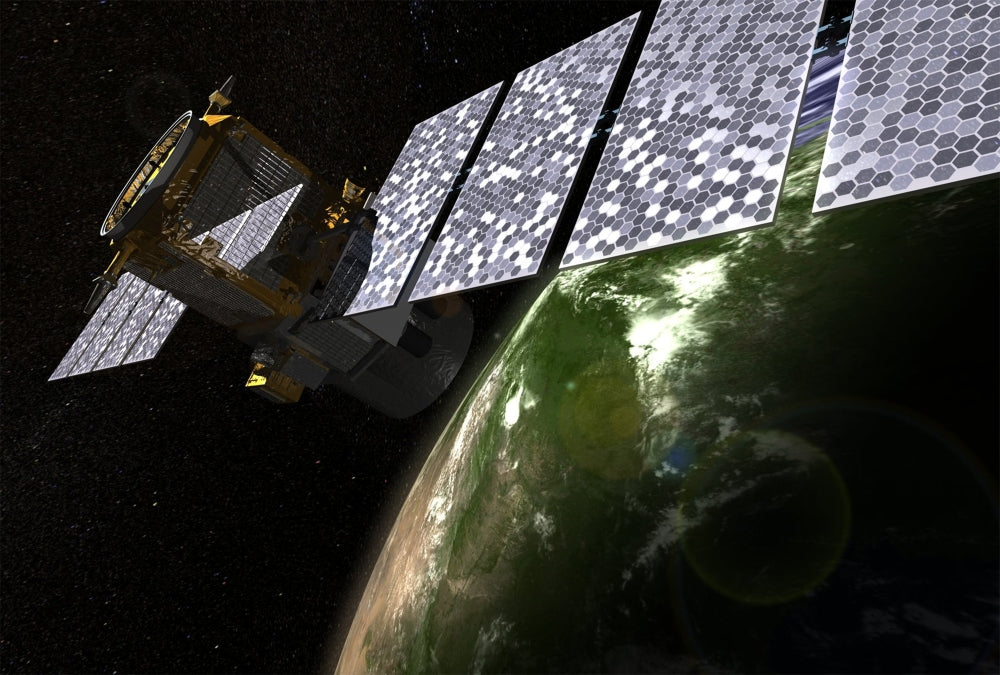 CALIPSO Environmental Satellite Poster Print showcasing Earth's atmosphere