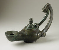 Eastern Mediterranean Oil Lamp Poster Print (500-1000 AD) by Science Source