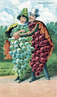 Grapes Bufford Fruit Card 1887 Poster Print showcasing vibrant grapes on premium paper.