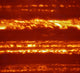 Infrared Jupiter Poster Print showcasing vibrant colors and details