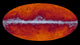 Planck Sky Map Galaxy Clusters Poster Print showcasing cosmic galaxy distribution.