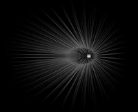 Dark Matter 'Hairs' Around Jupiter Poster Print showcasing Jupiter's atmospheric phenomena.