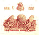 19th Century Microscopic Drawing of Skin Poster Print