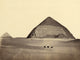 Pyramids of Dahshur, Egypt Poster Print showcasing ancient architecture