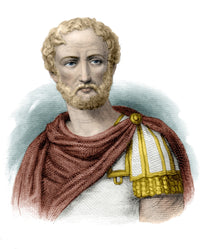 Pliny the Elder Ancient Roman Naturalist Poster Print
