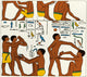 Circumcision in Ancient Egypt poster print depicting 2600 BC ritual