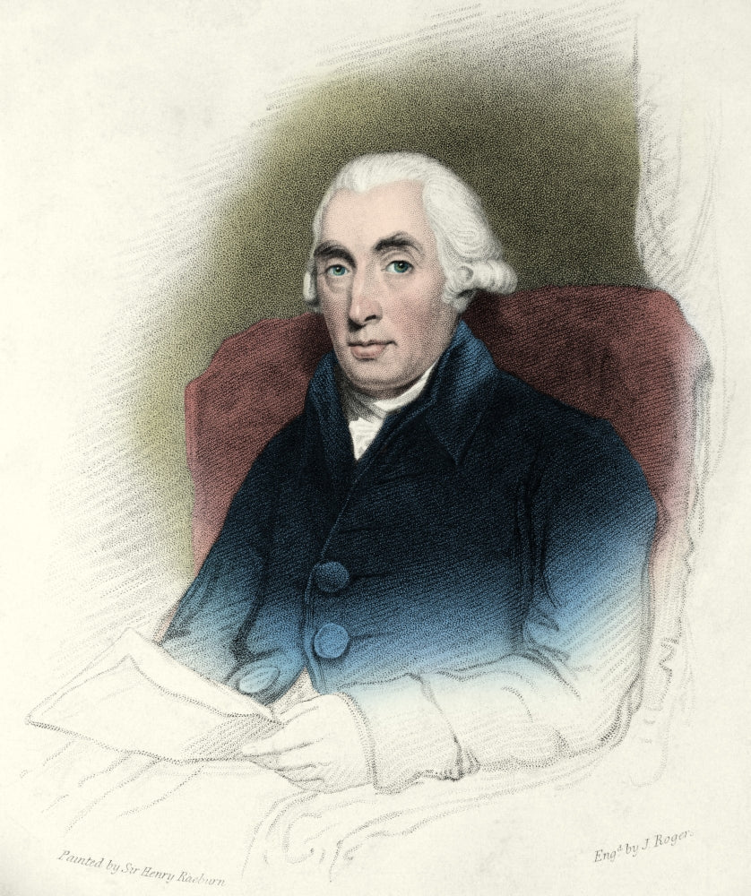 Joseph Black Scottish Physician Poster Print showcasing scientific legacy