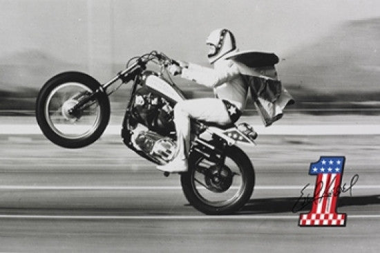 Evel Knievel Poster Print - 24x36 Rolled Poster