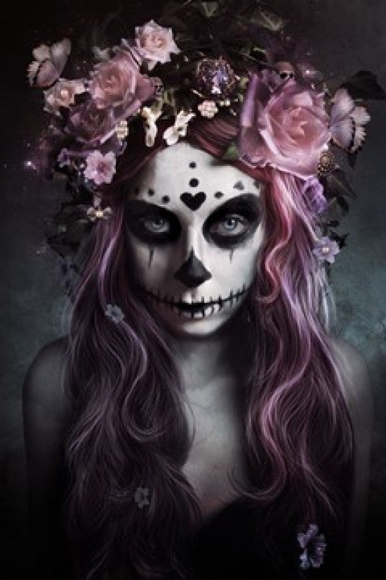 Dia De Los Muertos Rolled Poster Print - 24x36