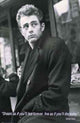 James Dean Dream as if You Live Poster - 24x36 size