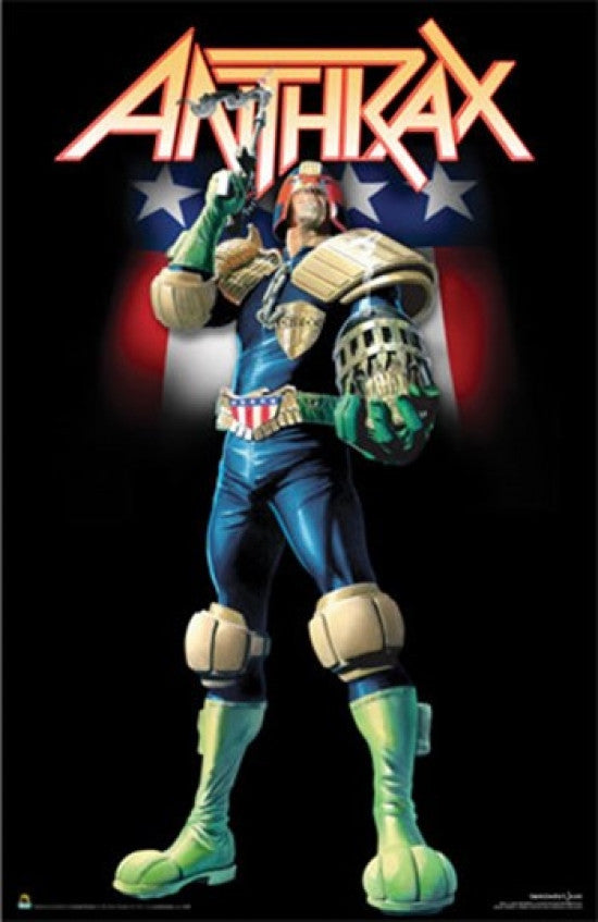 Anthrax - Judge Dredd Poster Print - 22x34