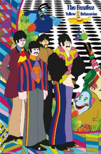 The Beatles Yellow Submarine Rolled Poster Print - 24x36