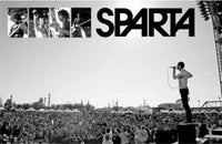 Sparta Live on Stage Poster showcasing an electrifying concert performance.