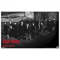 The Sopranos Alleyway Rolled Poster Print - 34x22