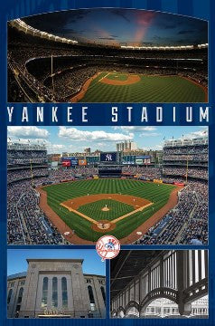 Yankee Stadium Rolled Poster Print - 22x34