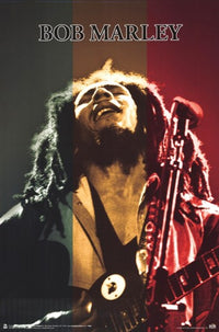 Bob Marley Rasta Stage Poster Print - 22x34 Rolled Art