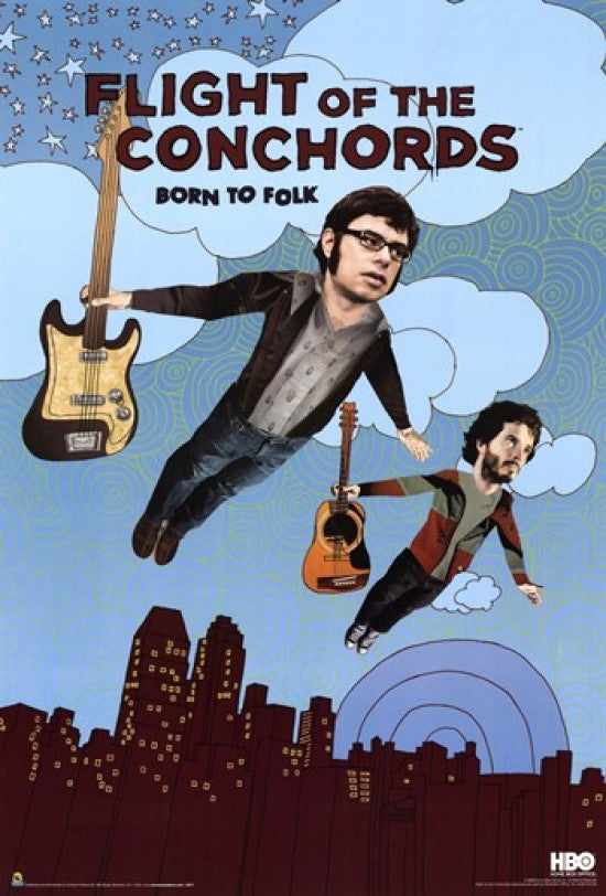 Flight of the Conchords - Season 2 - Born to Folk Poster Print