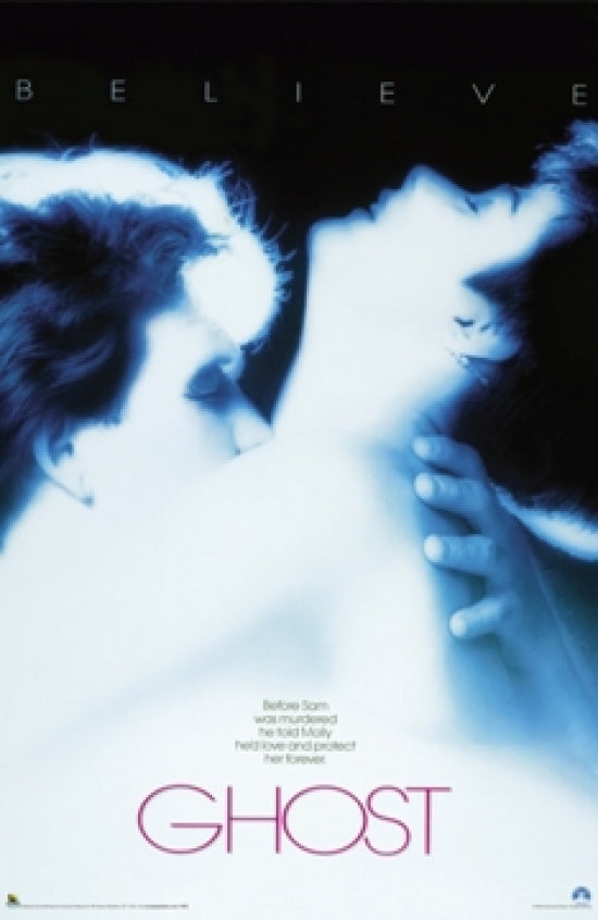 Ghost Movie Score Poster Print showcasing cinematic art.