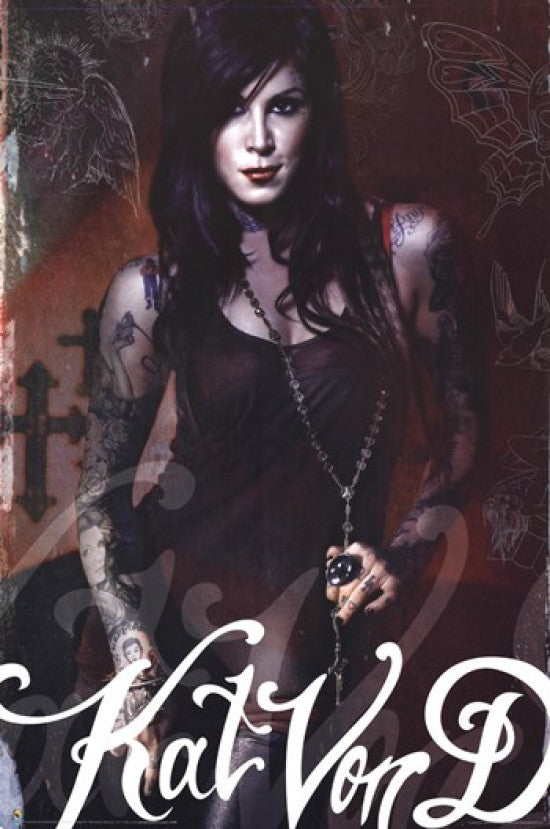 Kat Von D - Look to Kill Rolled Poster Print 22x22