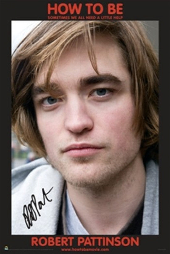 Robert Pattinson How to Be Poster Print - Rolled Poster