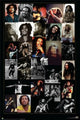 Bob Marley Collage Poster Print - 22x34 Rolled Art