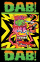 Trog Dab Dab Poster Print featuring whimsical design