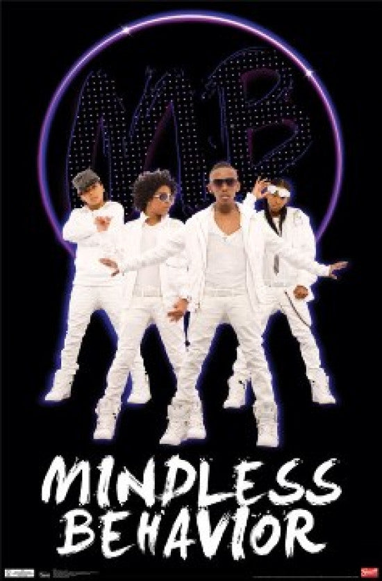 Mindless Behavior Group Vertical Poster Print - 24x36