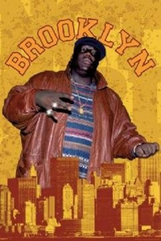 Notorious B.I.G. Brooklyn Poster Print - Rolled 22x34