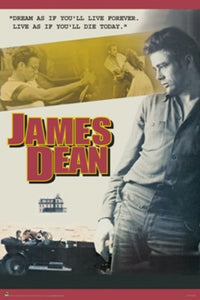 James Dean Rolled Poster Print - 22x34 | Posterazzi