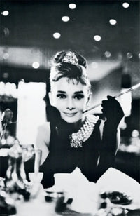 Audrey Hepburn Breakfast at Tiffany's Poster Print - 24x36