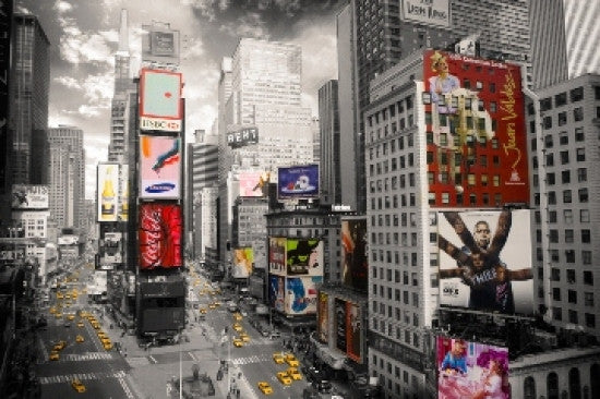 New York City Times Square 2 Rolled Poster Print - 22x34
