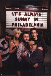 It's Always Sunny in Philadelphia - Night Poster Print