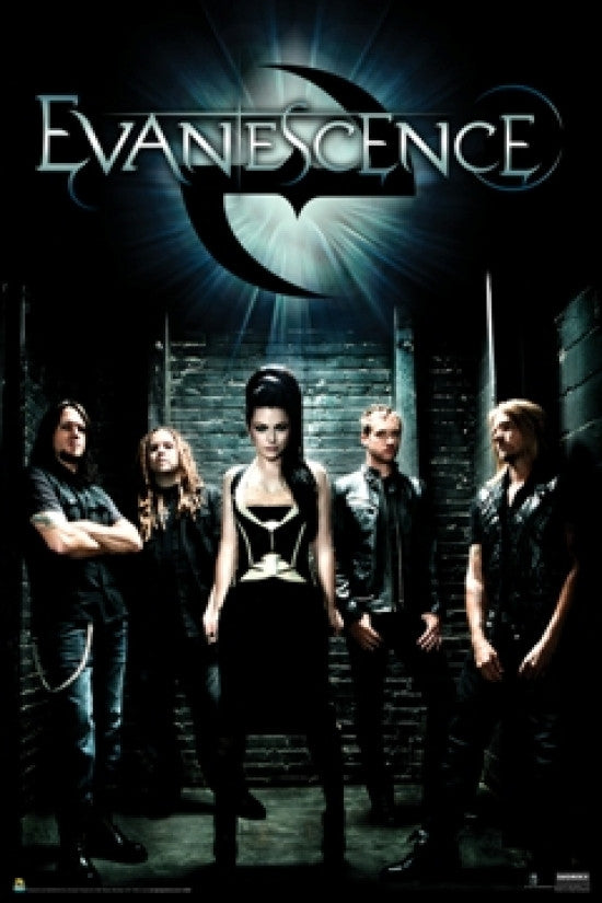 Evanescence Group Shot Poster Print - 24x36 Rolled Art