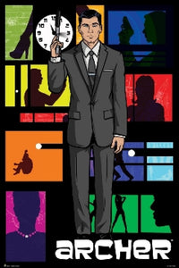 Archer Poster Print - Rolled Art Print 24x36