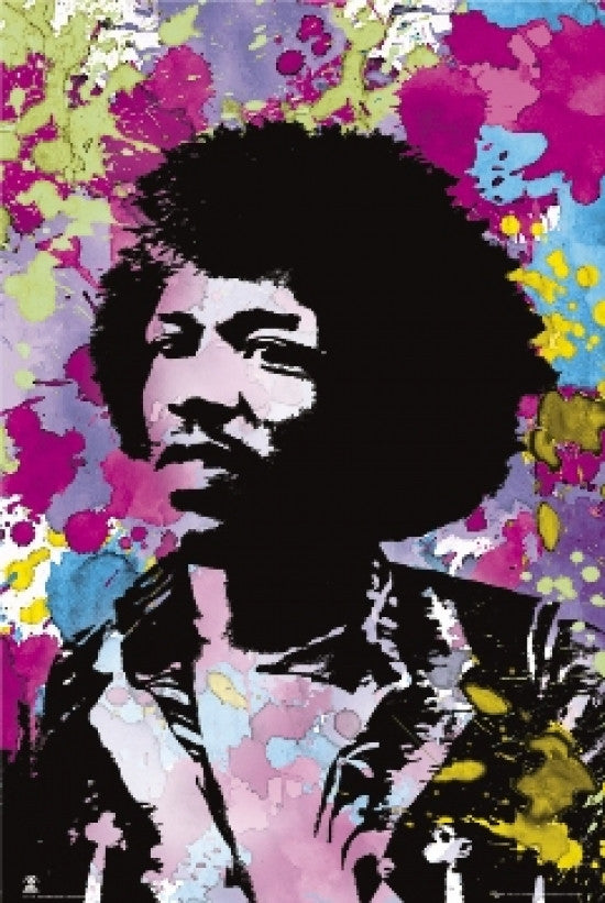 Jimi Hendrix Poster Print - 22x34 Rolled Poster