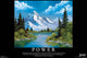 Bob Ross Power Poster Print - 36x24 Rolled Art