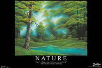 Bob Ross Nature Poster Print - 34x22 Rolled Art Print