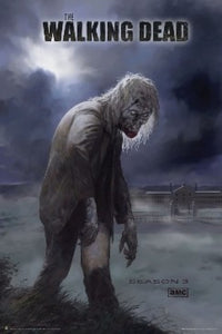 Walking Dead Season 3 Official Premier Poster Print